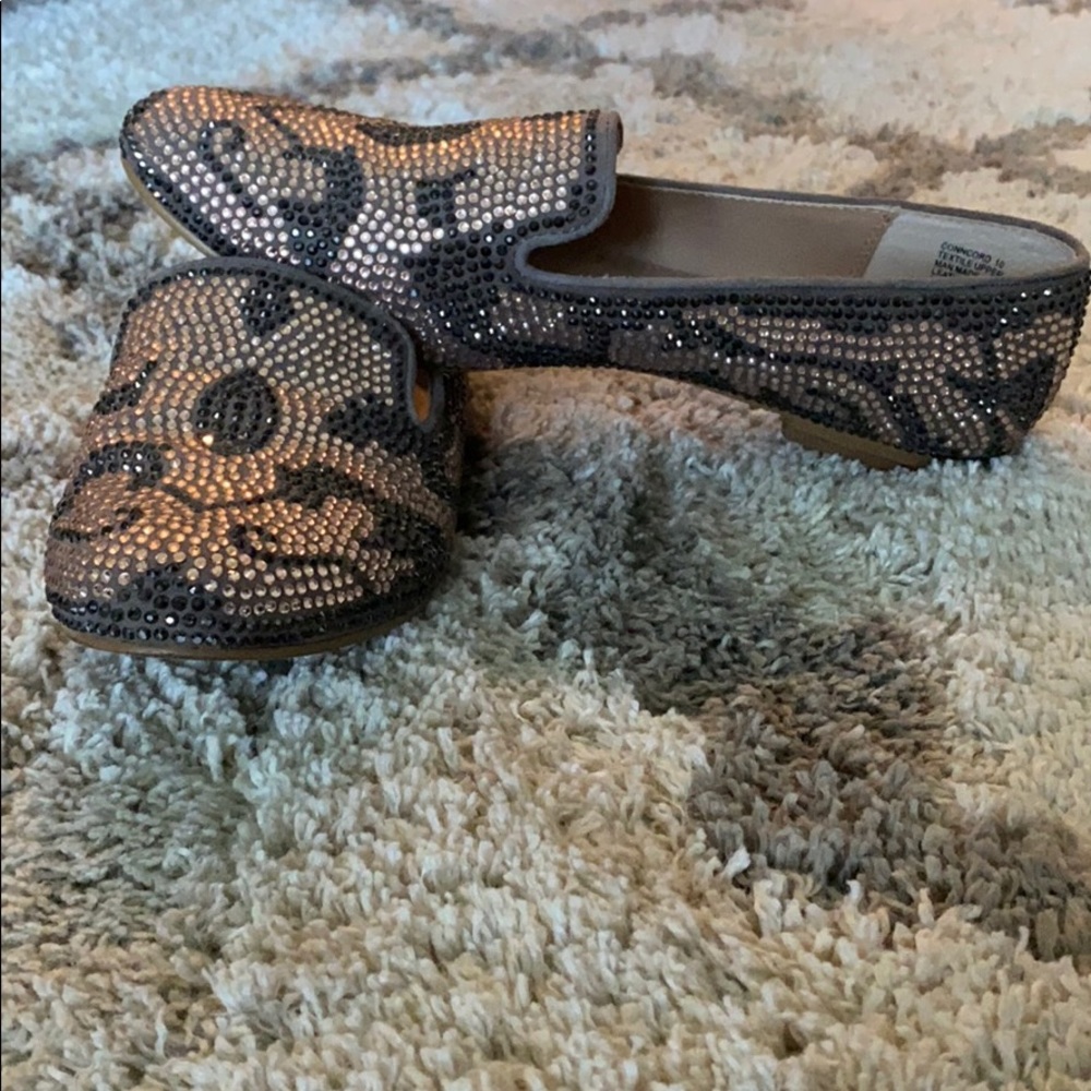 Gently used Steve Madden sequin flats